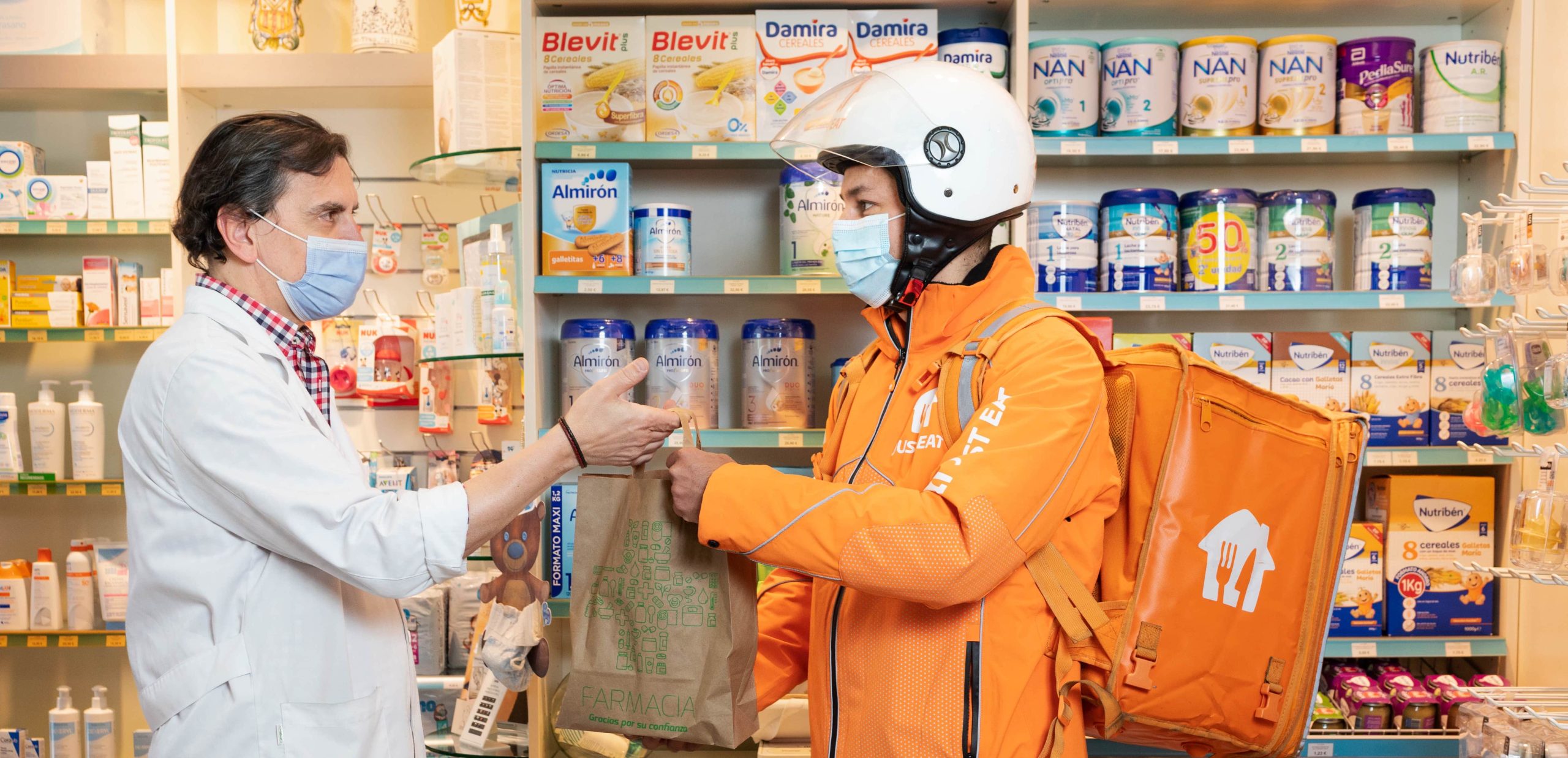 LUDA Partners y Just Eat se unen para la venta online de parafarmacia