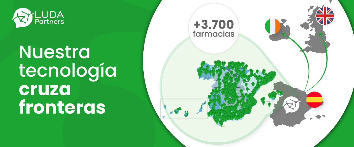 LUDA Partners se expande a Irlanda y Reino Unido para seguir ayudando a las farmacias a digitalizarse