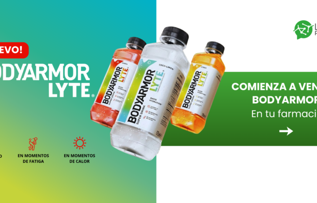 Bodyarmor: La bebida funcional del momento que ya está creciendo en las farmacias.