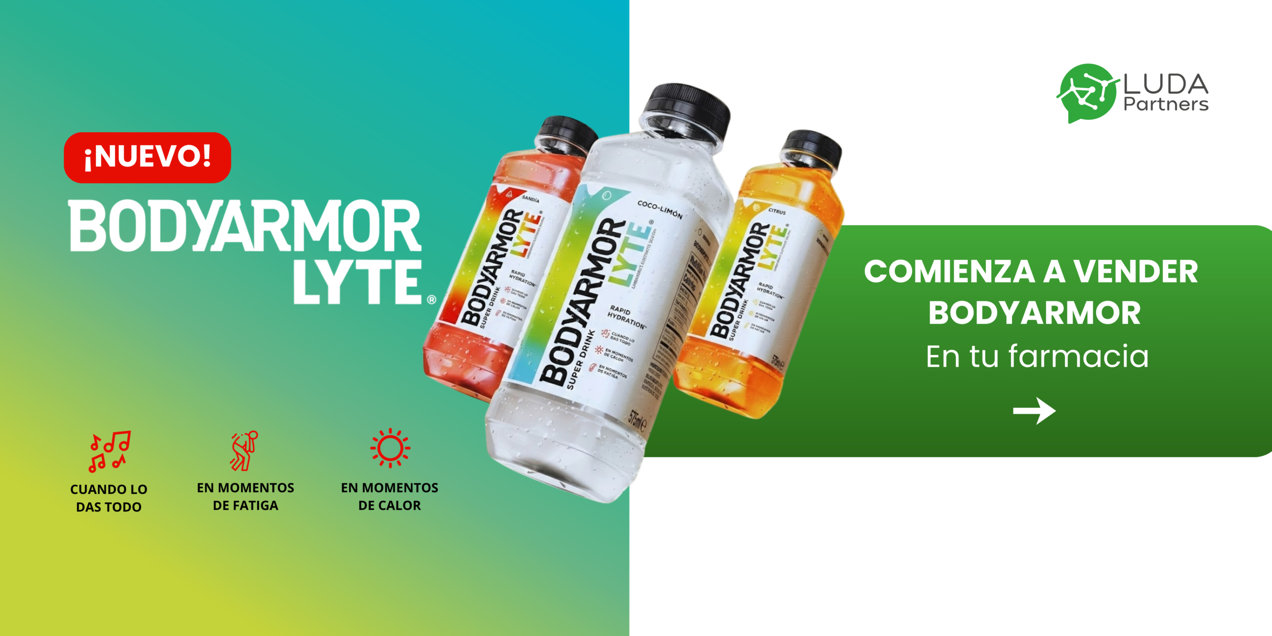 Bodyarmor: La bebida funcional del momento que ya está creciendo en las farmacias.