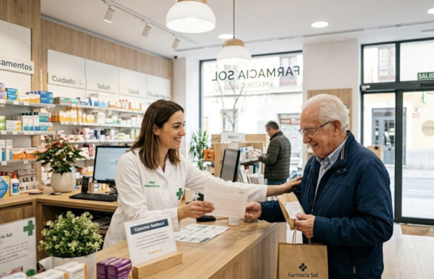 La mejor respuesta a una reseña negativa empieza antes de que el paciente salga de la farmacia